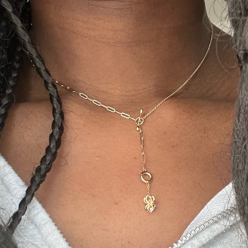 Catbird 1976 Lariat Toggle Necklace